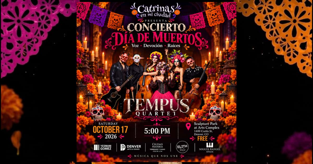 Catrinas en Mi Ciudad | Tempus Quartet Outdoor Concert
