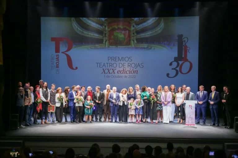 Gala de la XXXIV edición de los Premios Teatro de Rojas