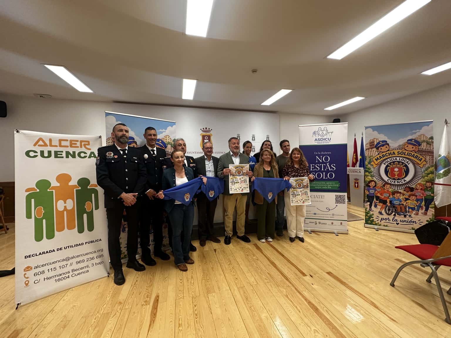 Jornada de convivencia solidaria de la Policía Local de Cuenca