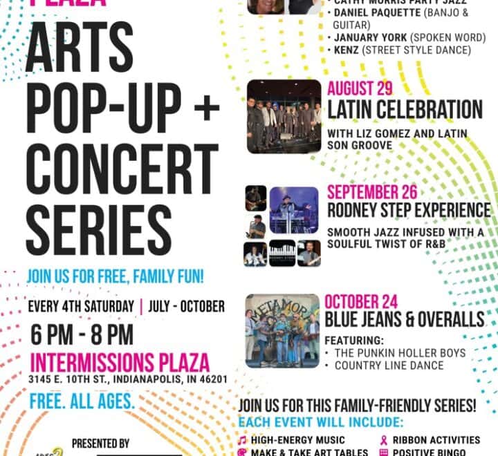 Intermissions Plaza Art Pop-Up + Concert Series