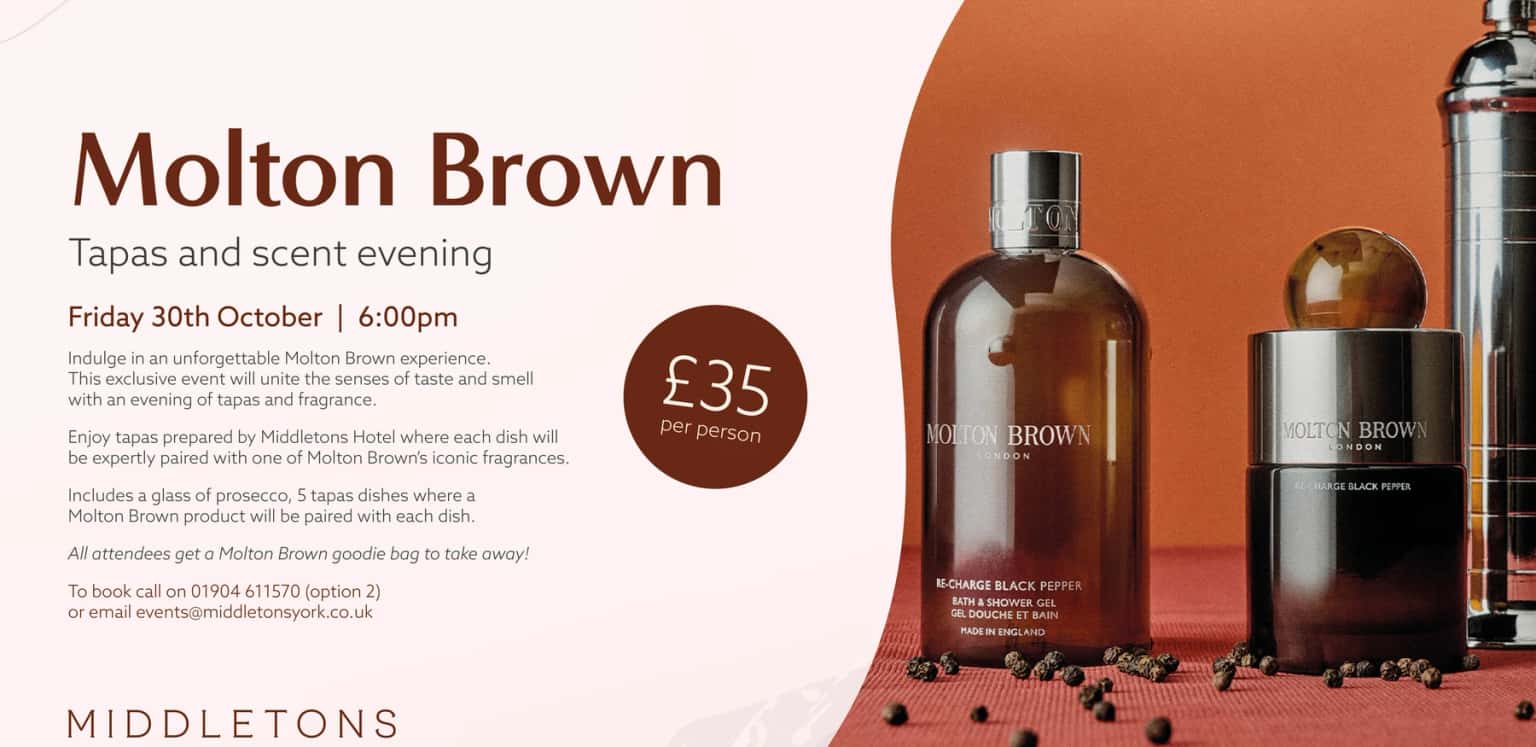 Molton Brown - Tapas and scent evening