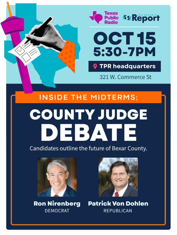 Inside The Midterms: County Judge Debate