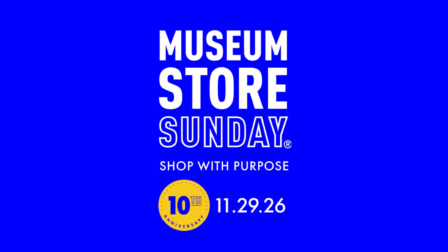 Museum Store Sunday