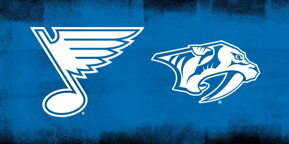 Blues vs. Predators