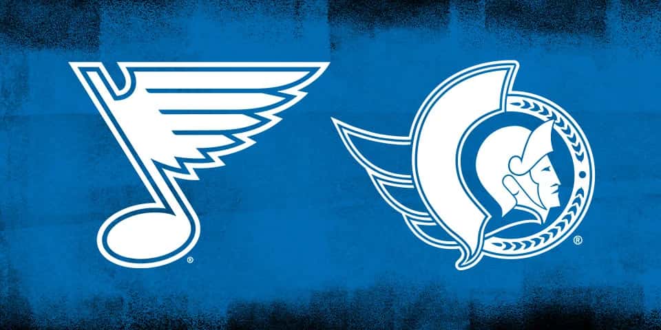 Blues vs. Senators