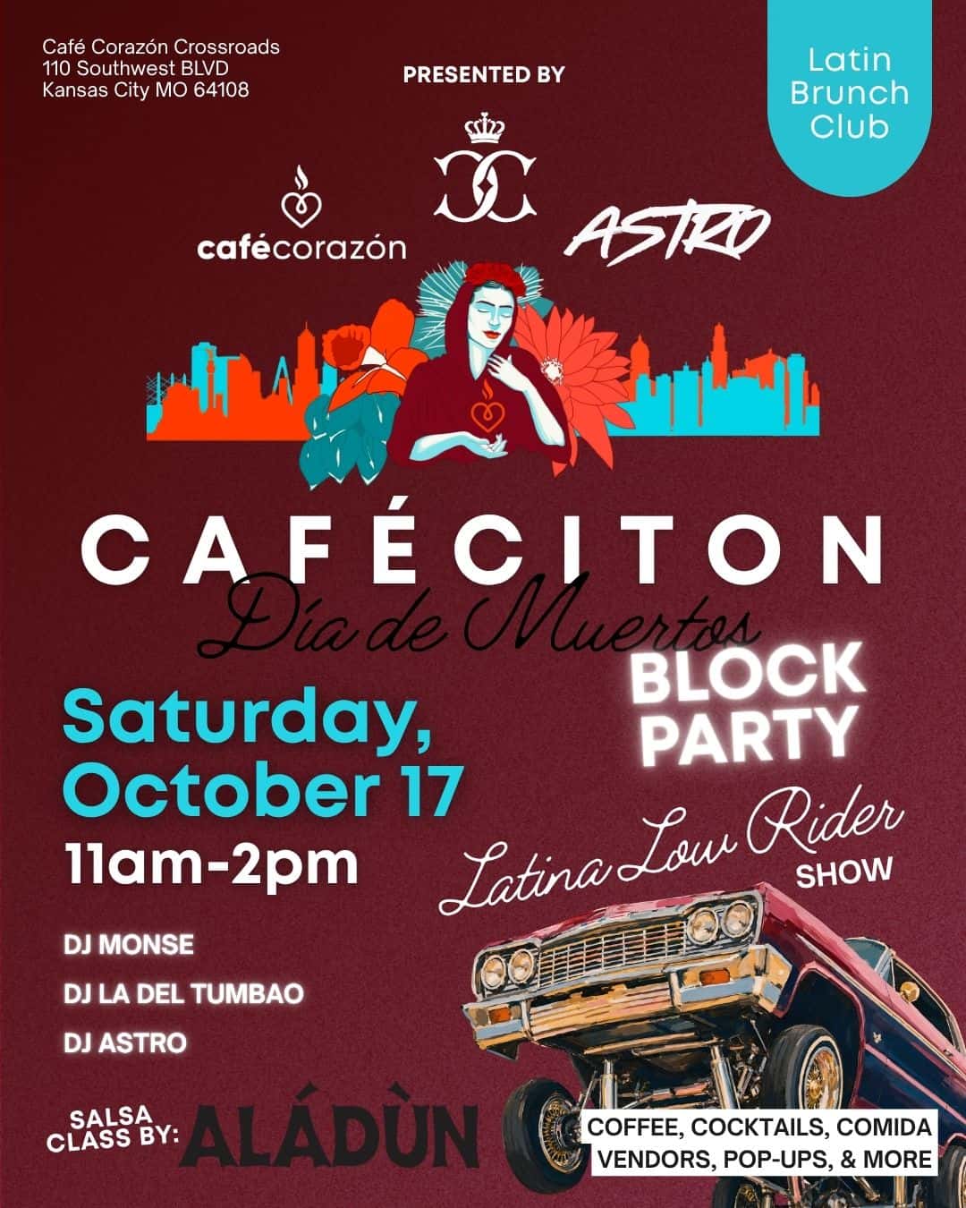 CaféCITÓN: Día de los Muertos Block Party