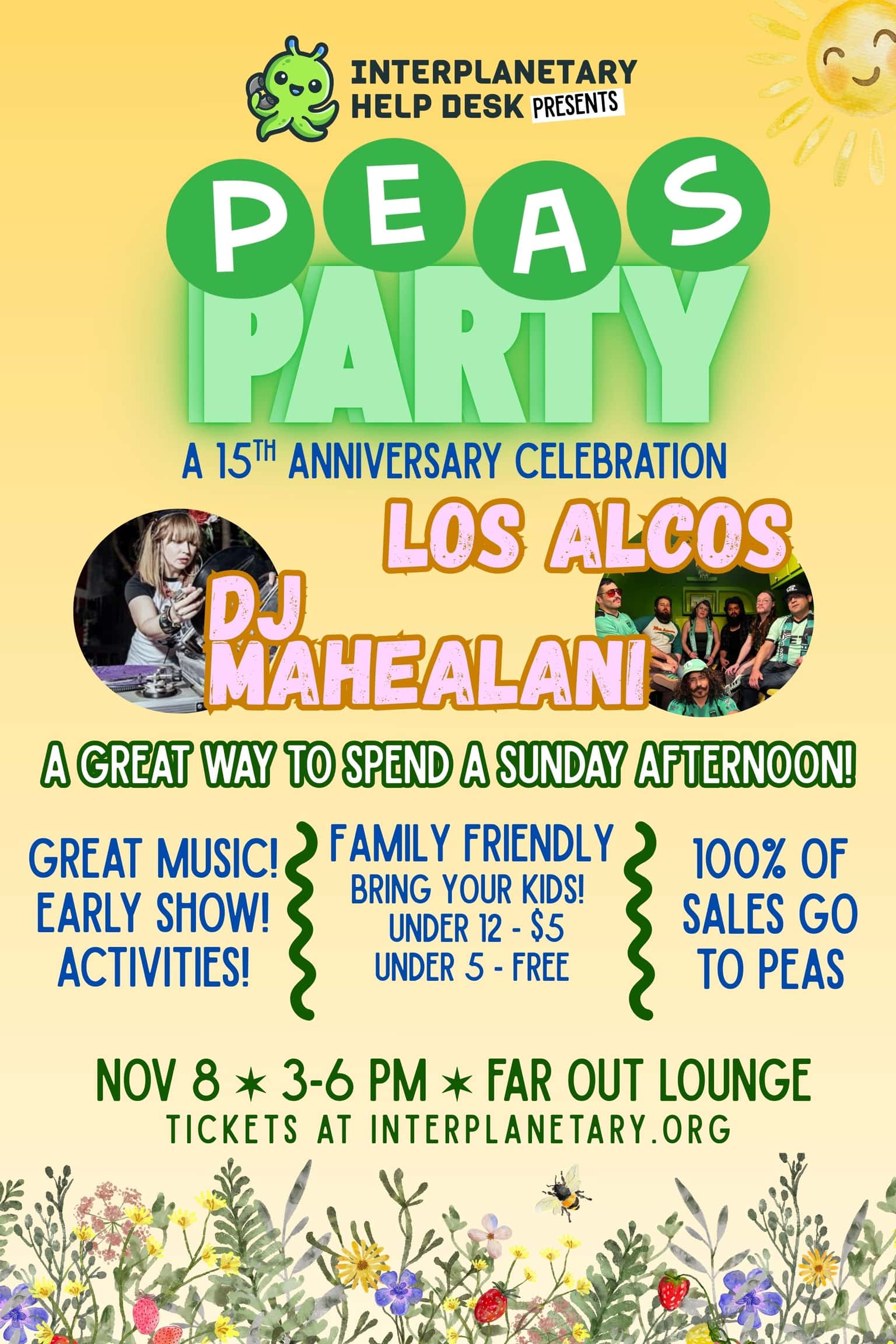 PEAS 15th Anniversary Family Party