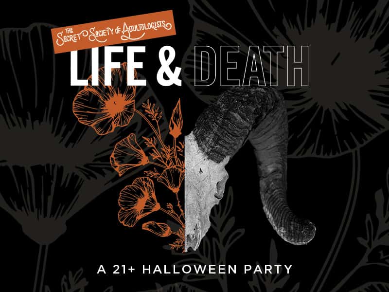 Secret Society of Adultologists: A 21+ Halloween Party