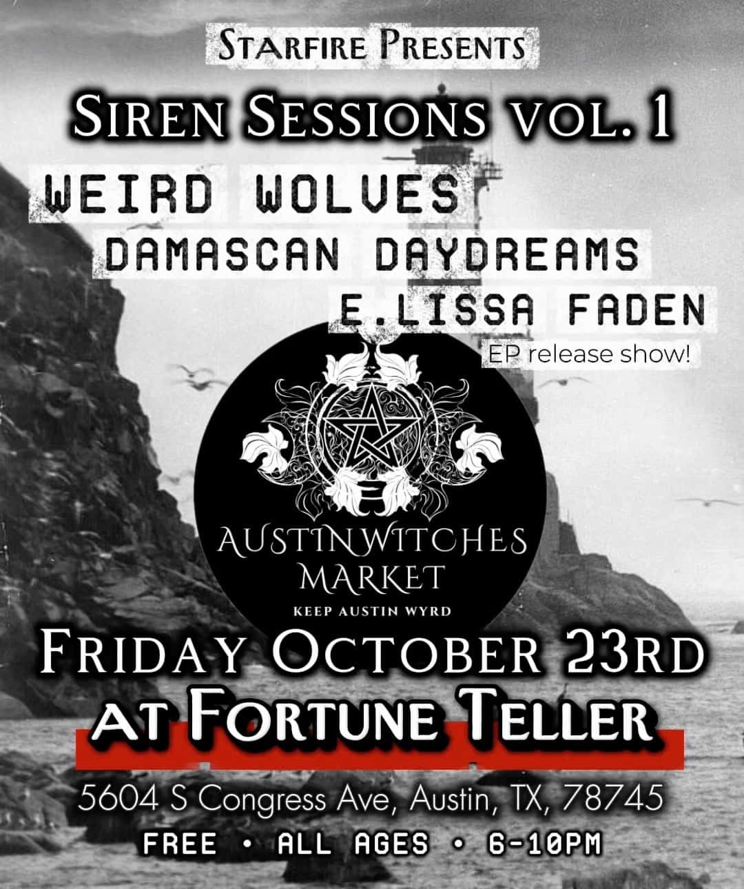 Siren Sessions: Live Music & Witches Market