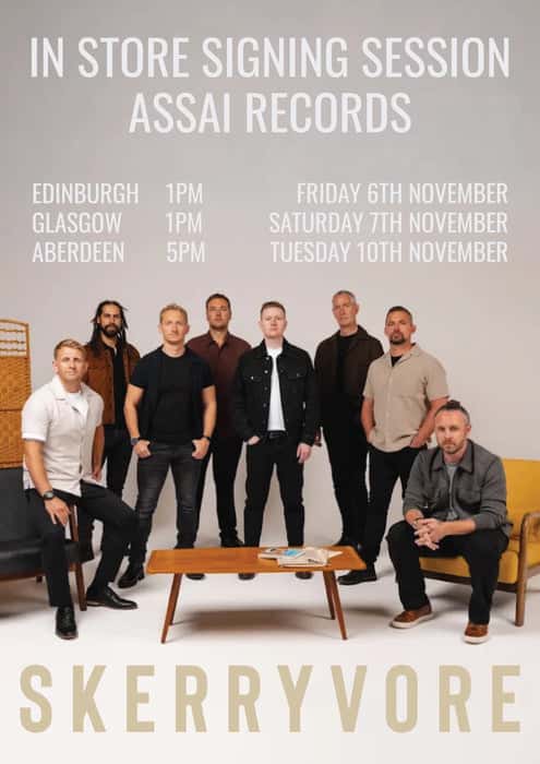Skerryvore - Beautiful Mistakes Instore Signing Session