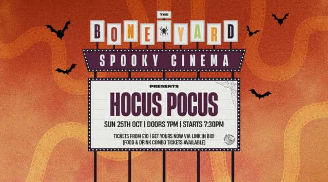 Spooky Cinema at The Boneyard