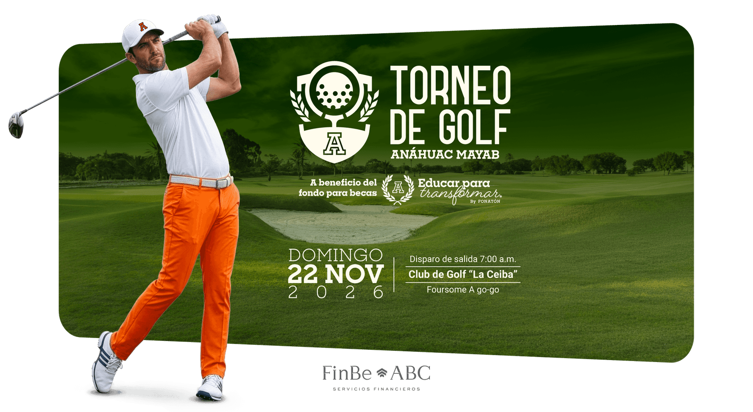 Torneo de Golf Anáhuac Mayab 2026