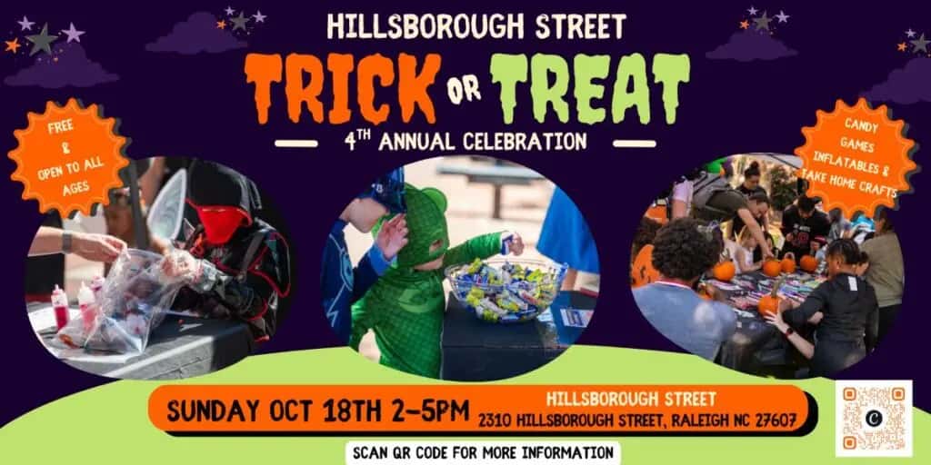 Hillsborough St Trick or Treat
