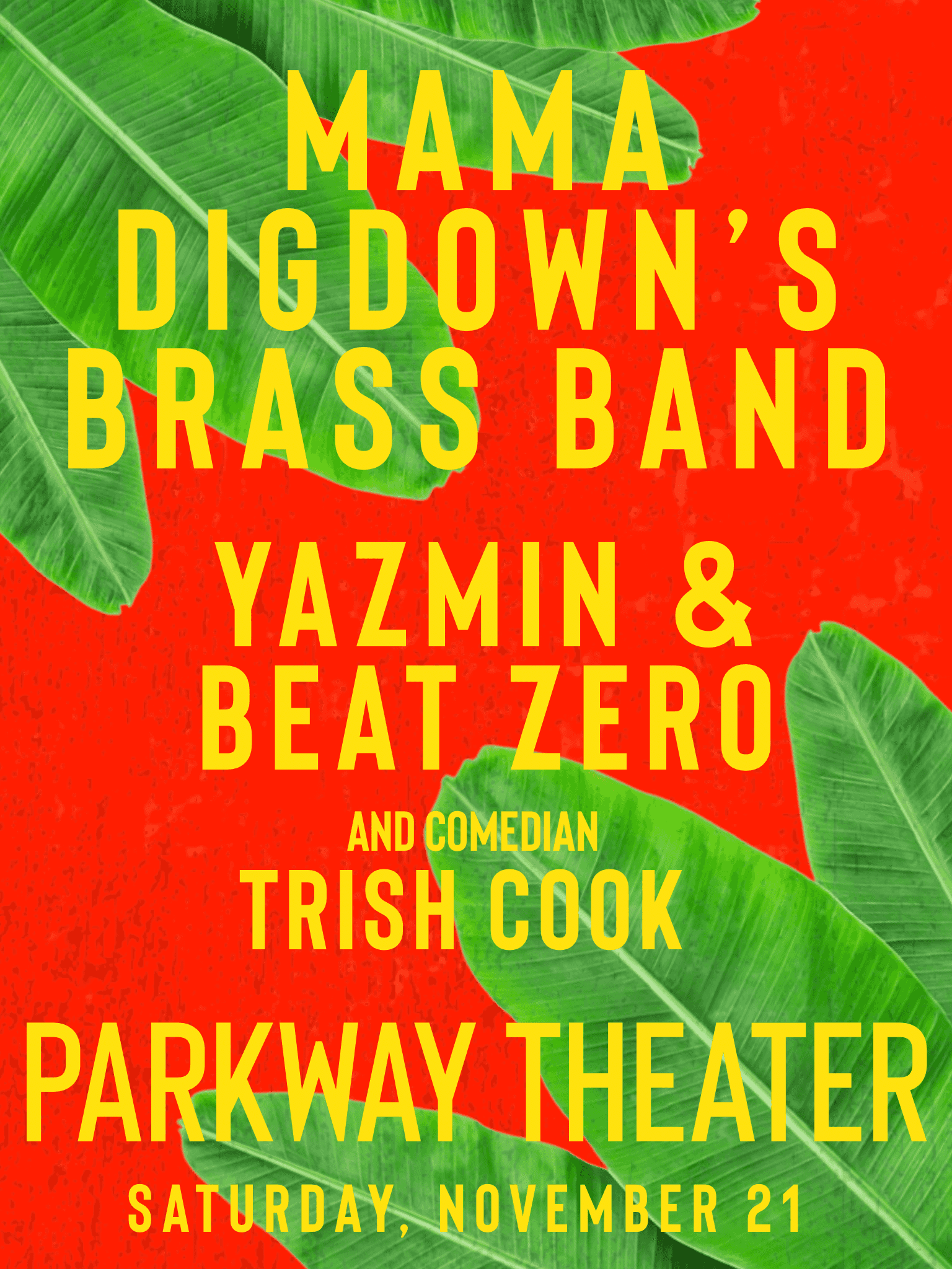 Mama Digdown's Brass Band Brass Jackson Album Release