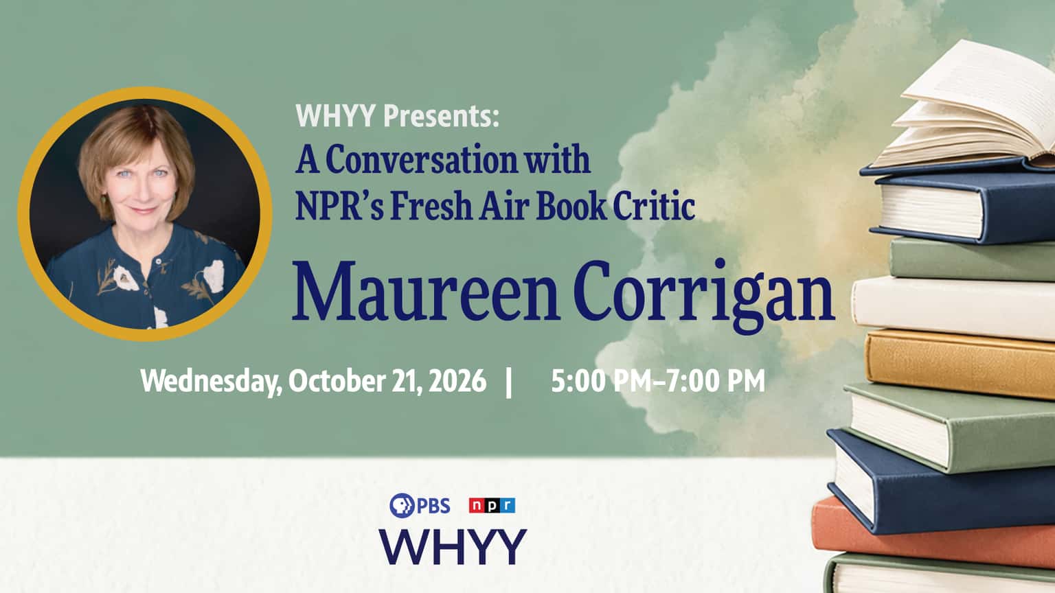 WHYY Presents: A Conversation with Maureen Corrigan