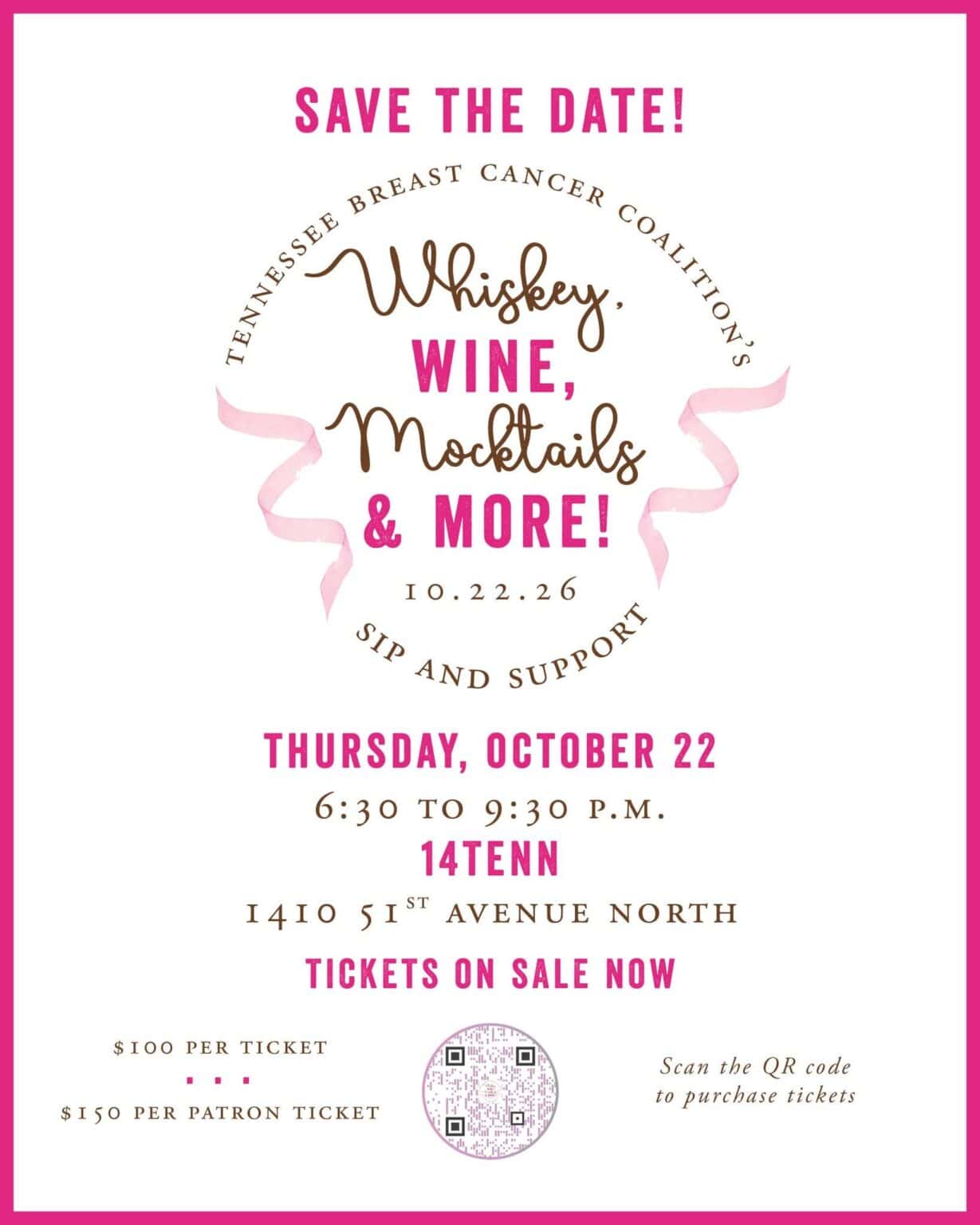 Whiskey, Wine, Mocktails & More