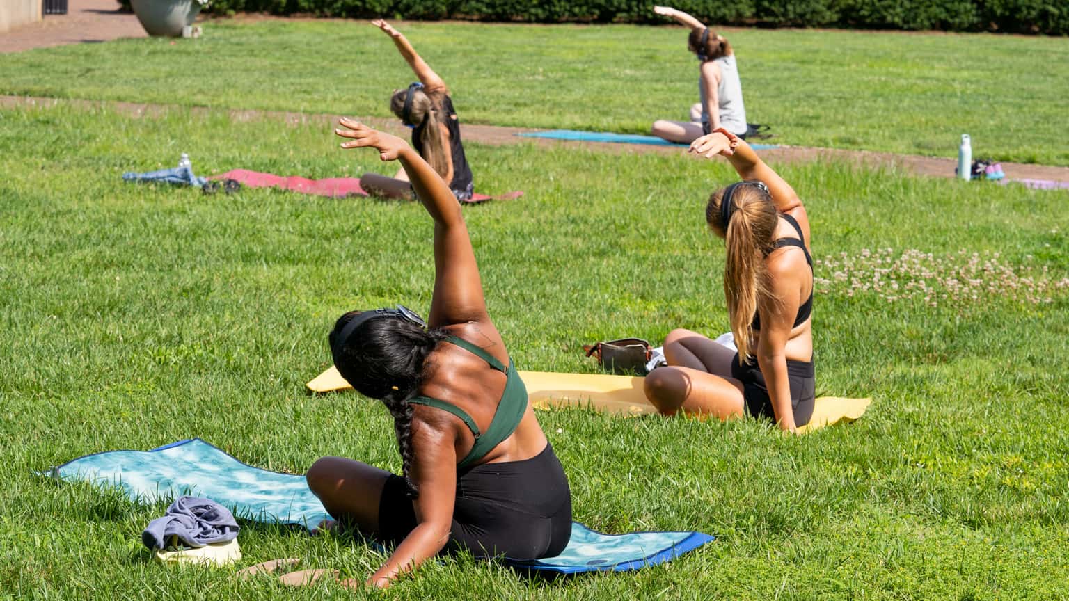 Yoga on the Lawn