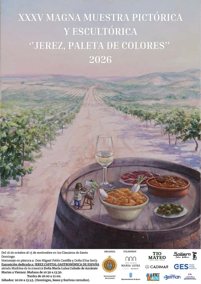 XXXV Muestra de Pintura y Escultura Jerez, Paleta de Colores