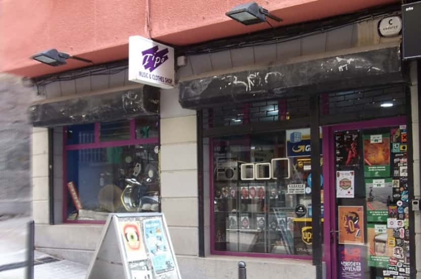 Tiendas Tipo, tienda de discos en Santander