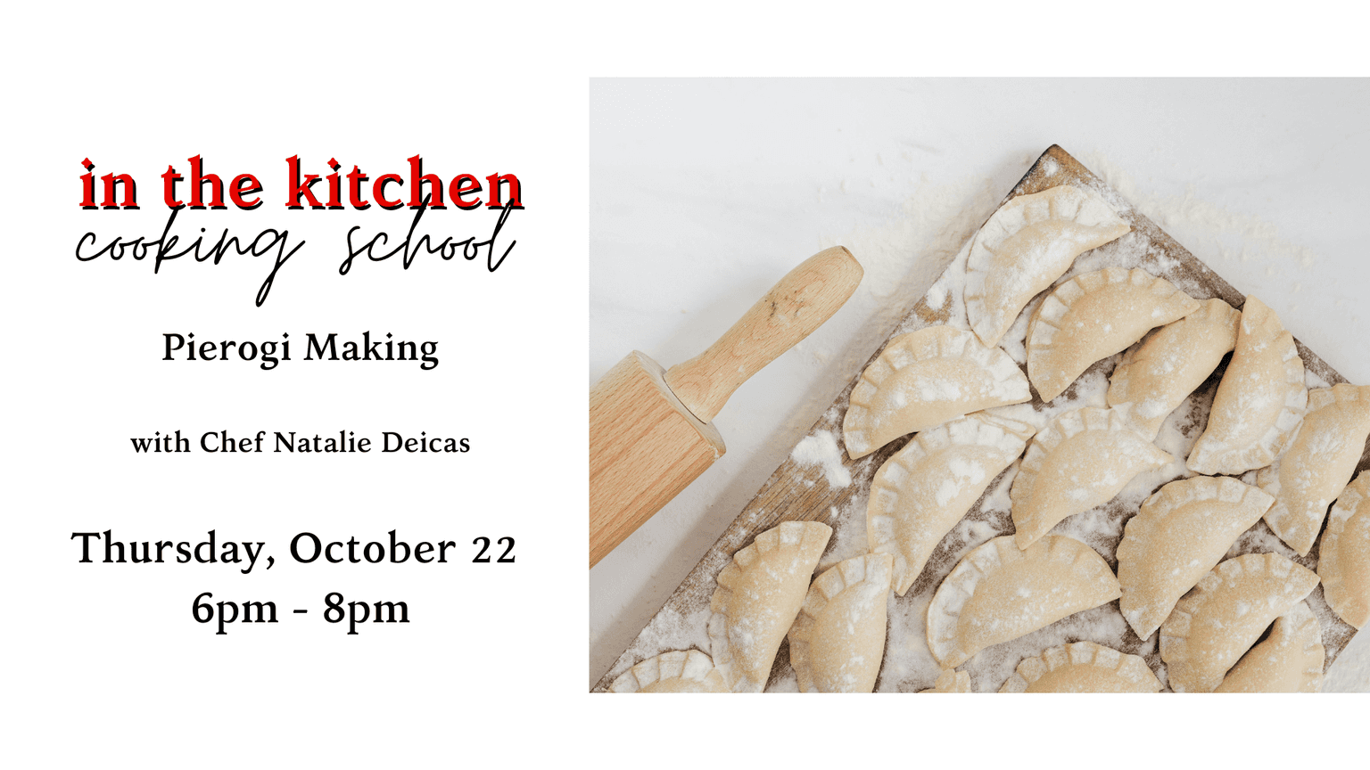 Pierogi Making Cooking Class