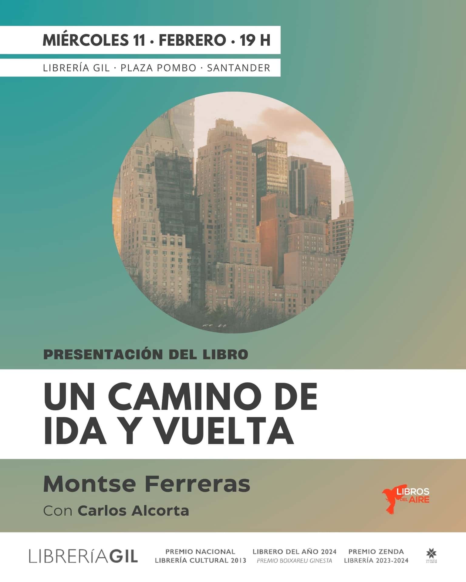 Presentación del libro 'Un camino de ida y vuelta' de Montse Ferreras
