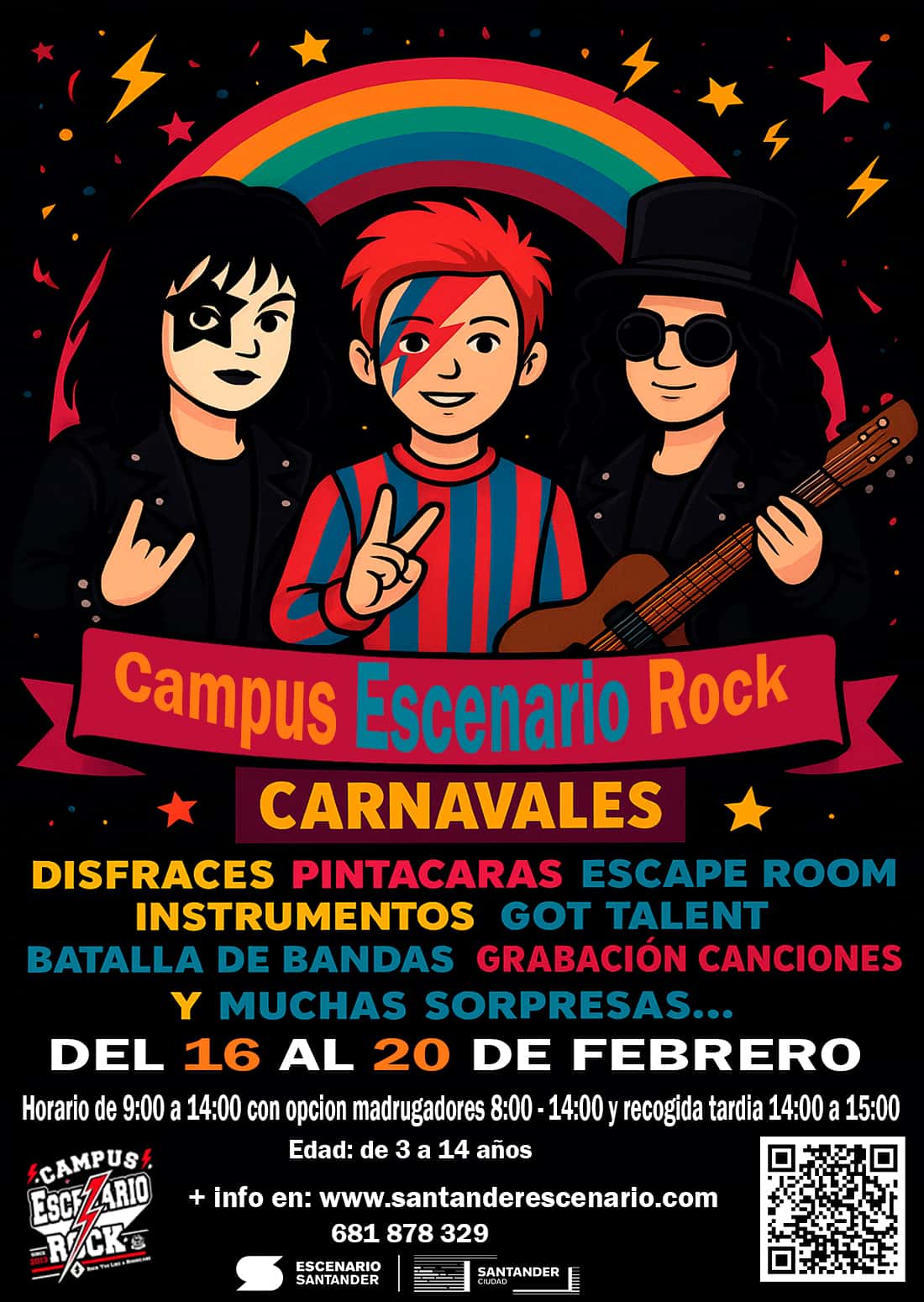 Campus Escenario Rock – Edición Carnavales