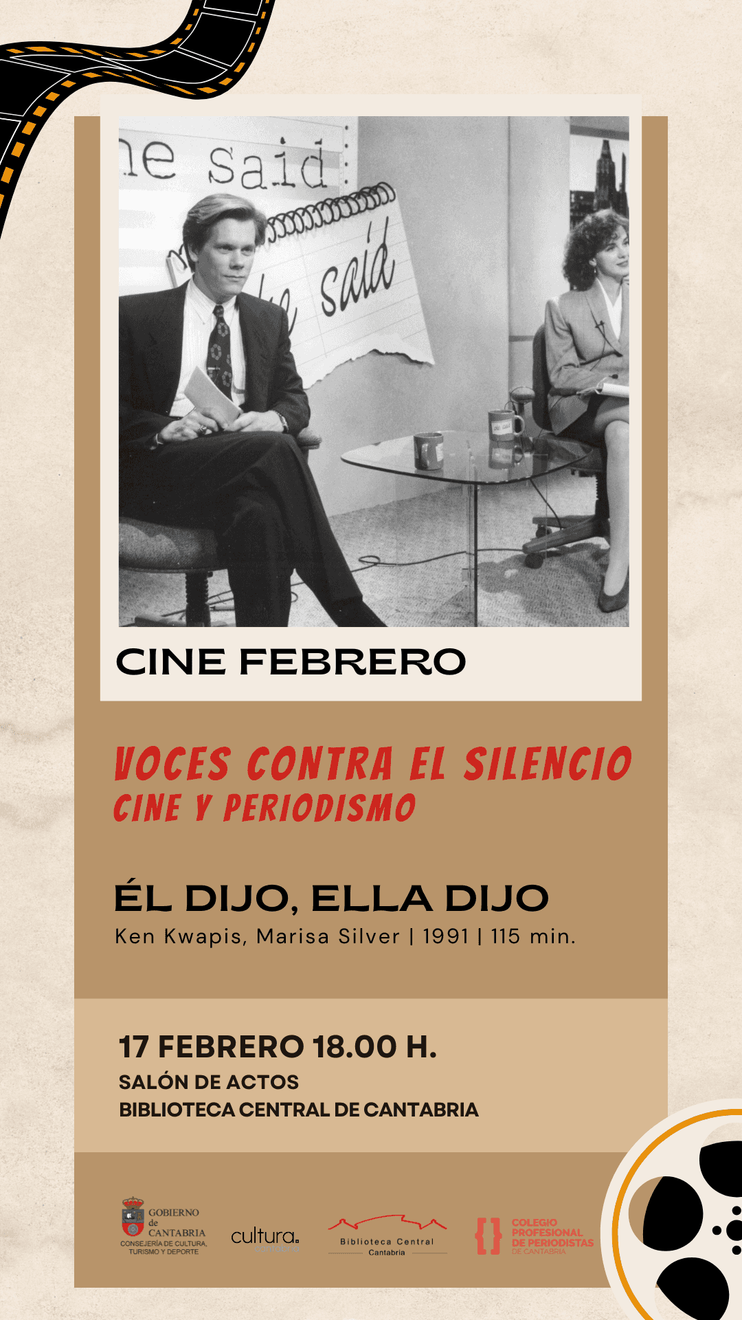 Cine y periodismo: Él dijo, ella dijo