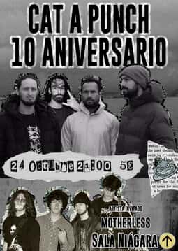Cat a Punch celebra su décimo aniversario junto a Motherless