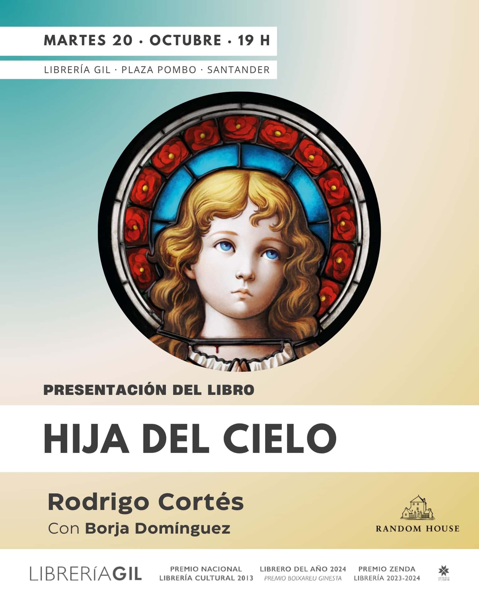 Rodrigo Cortés presenta su novela 'Hija del cielo'