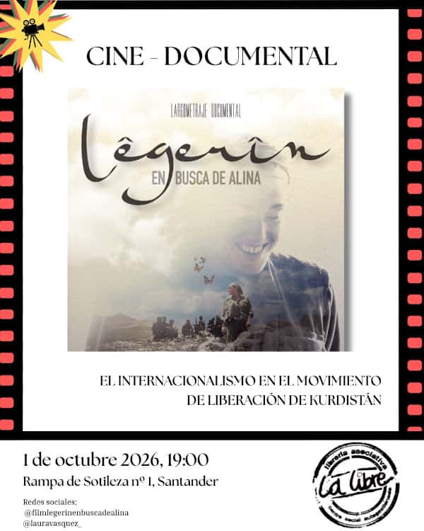 Proyección y coloquio con la directora del documental Legerîn. En busca de Alina