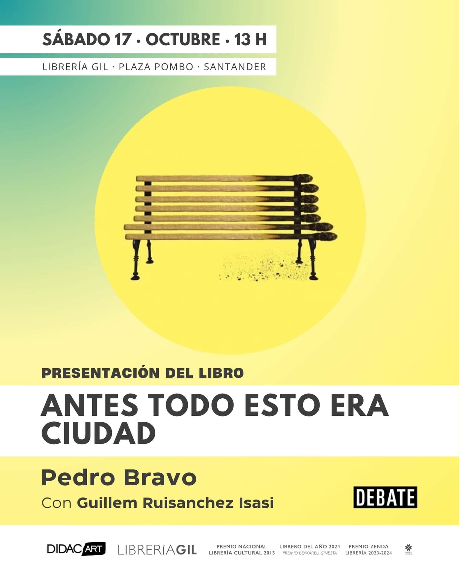 DelasCallesunMUSEO: Presentación del libro 'Antes todo esto era ciudad', de Pedro Bravo