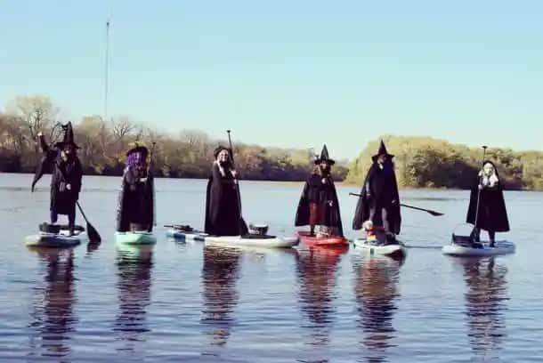 Columbus Witches Paddle