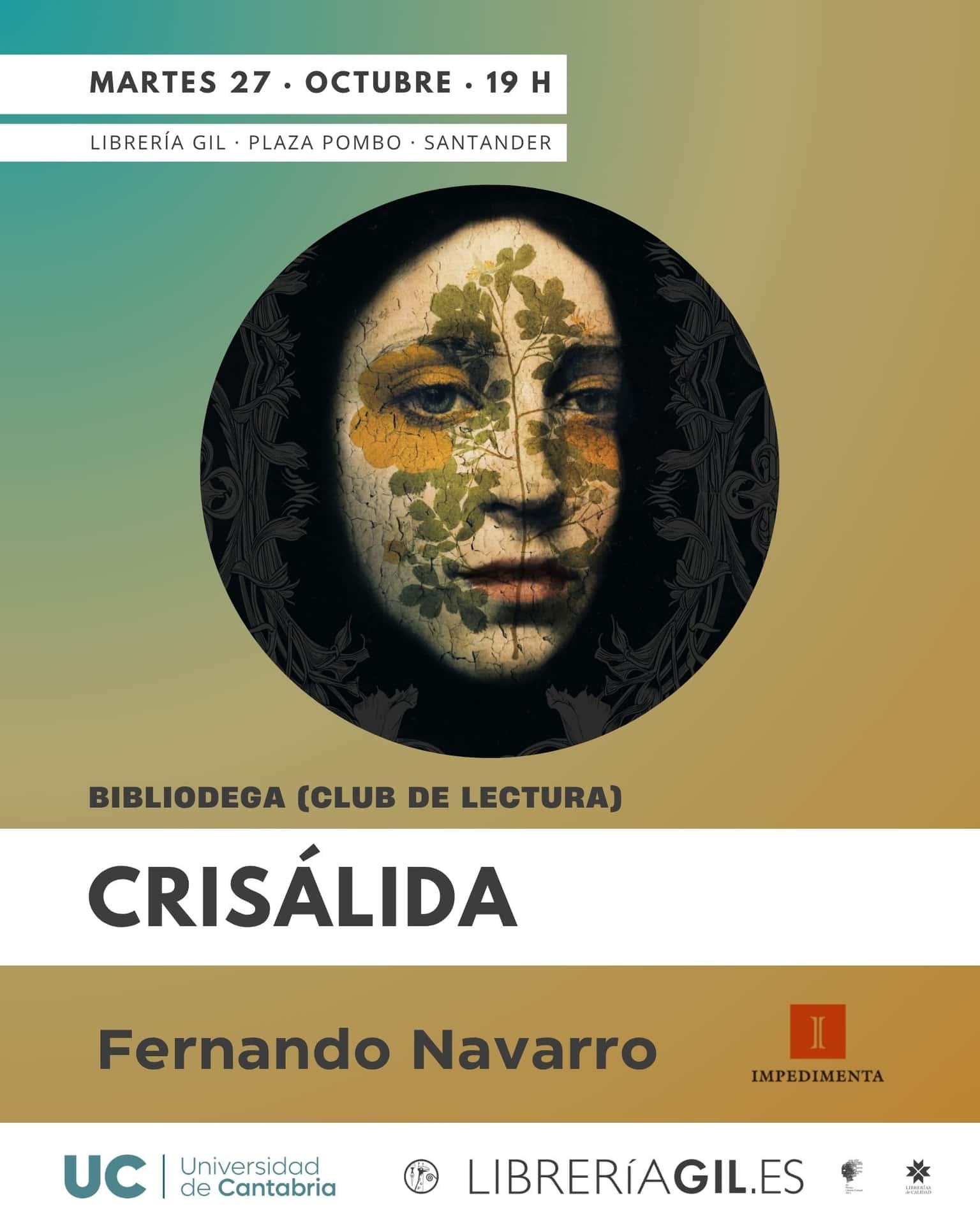 Bibliodega (Club de Lectura): Crisálida, de Fernando Navarro