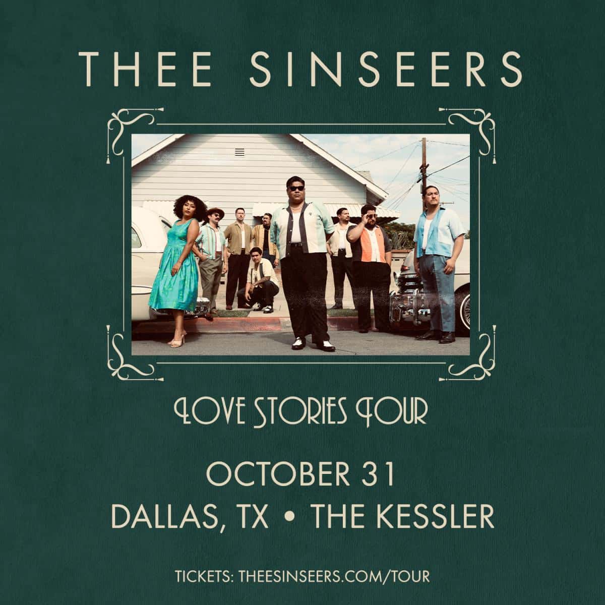 Thee Sinseers: Love Stories Tour with special guests The Charities