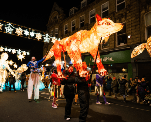 Light Up Wakefield: the illuminated parade