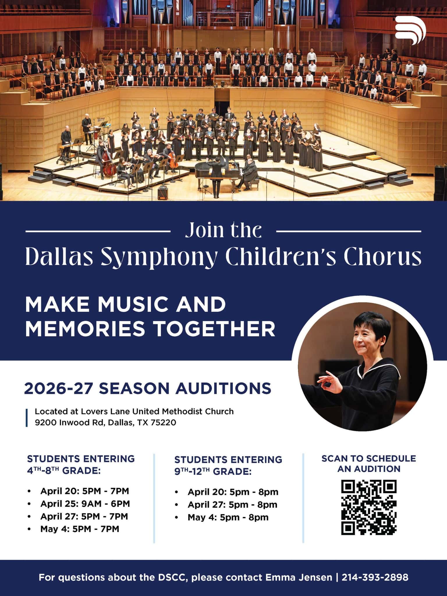 Dallas Symphony Children's Chorus 2026 Fall Concert