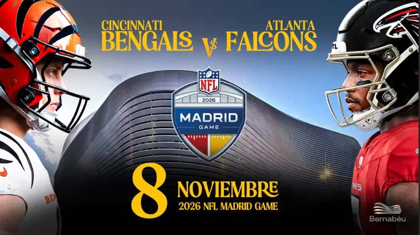 Cincinnati Bengals vs Atlanta Falcons en el Santiago Bernabéu