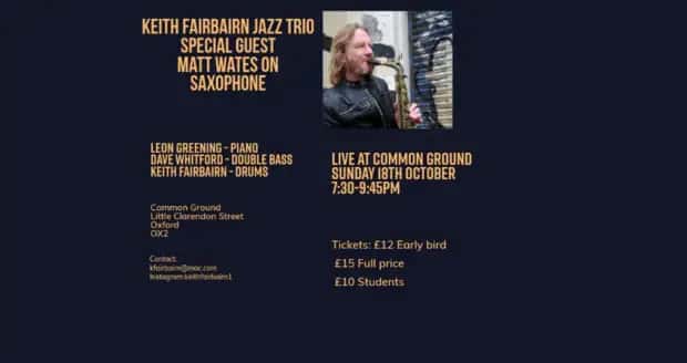 Keith Fairbairn Modern Jazz Trio