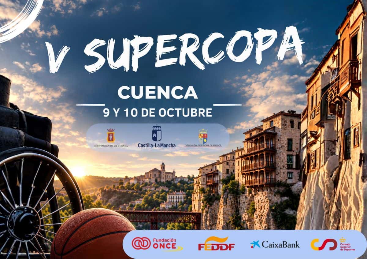 Cuenca, sede de la Supercopa de baloncesto en silla