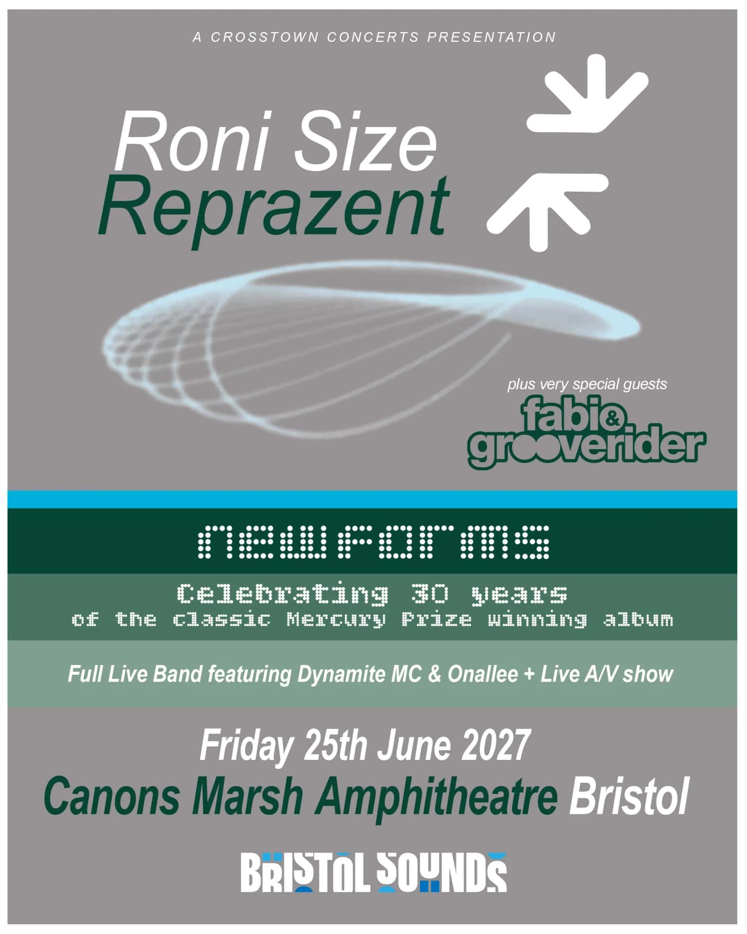 Roni Size Reprazent Headline Bristol Sounds 2027