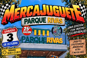 Mercajuguete llega a ParqueRivas el 3 de octubre