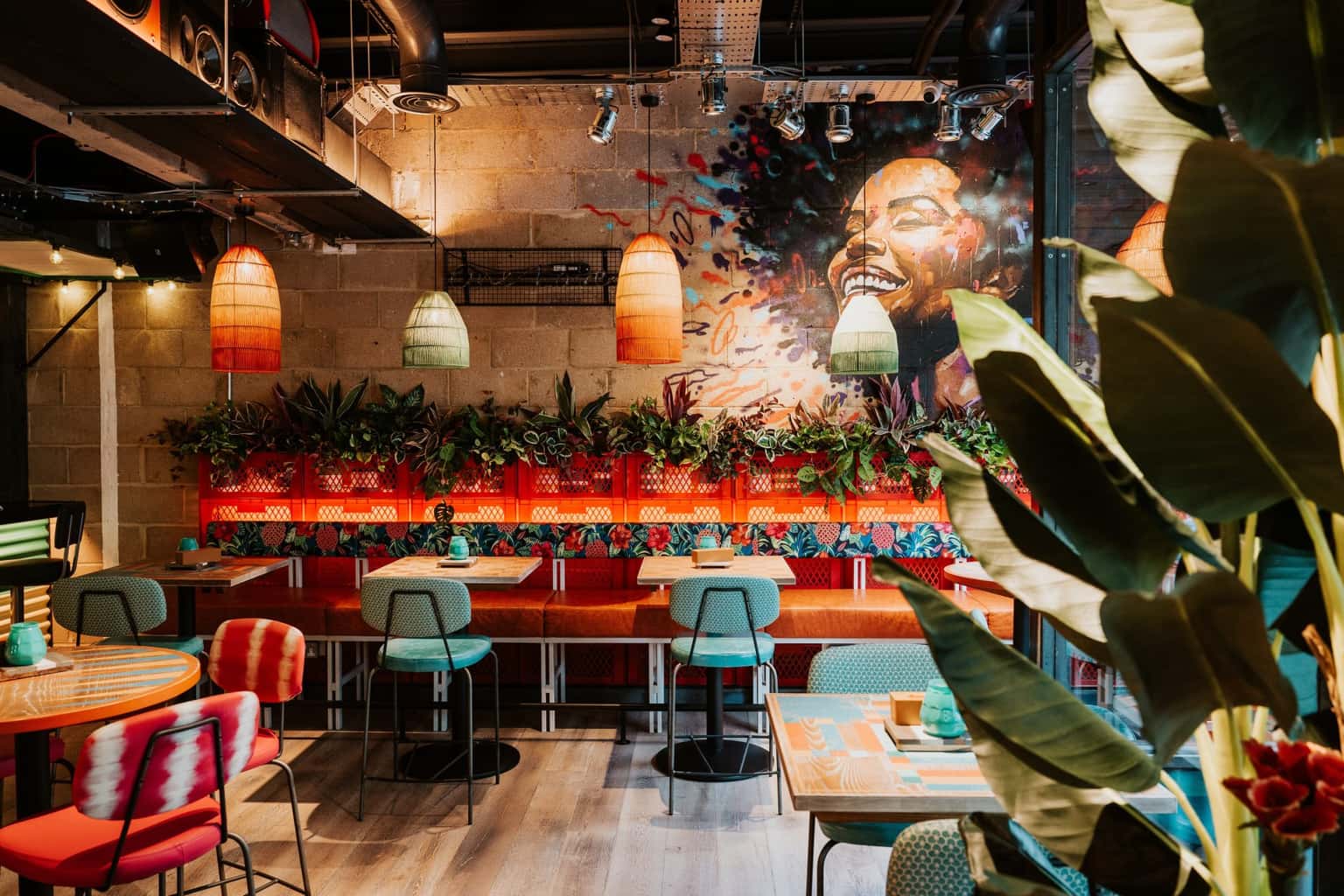 Caribbean food and cocktails at Turtle Bay Southampton