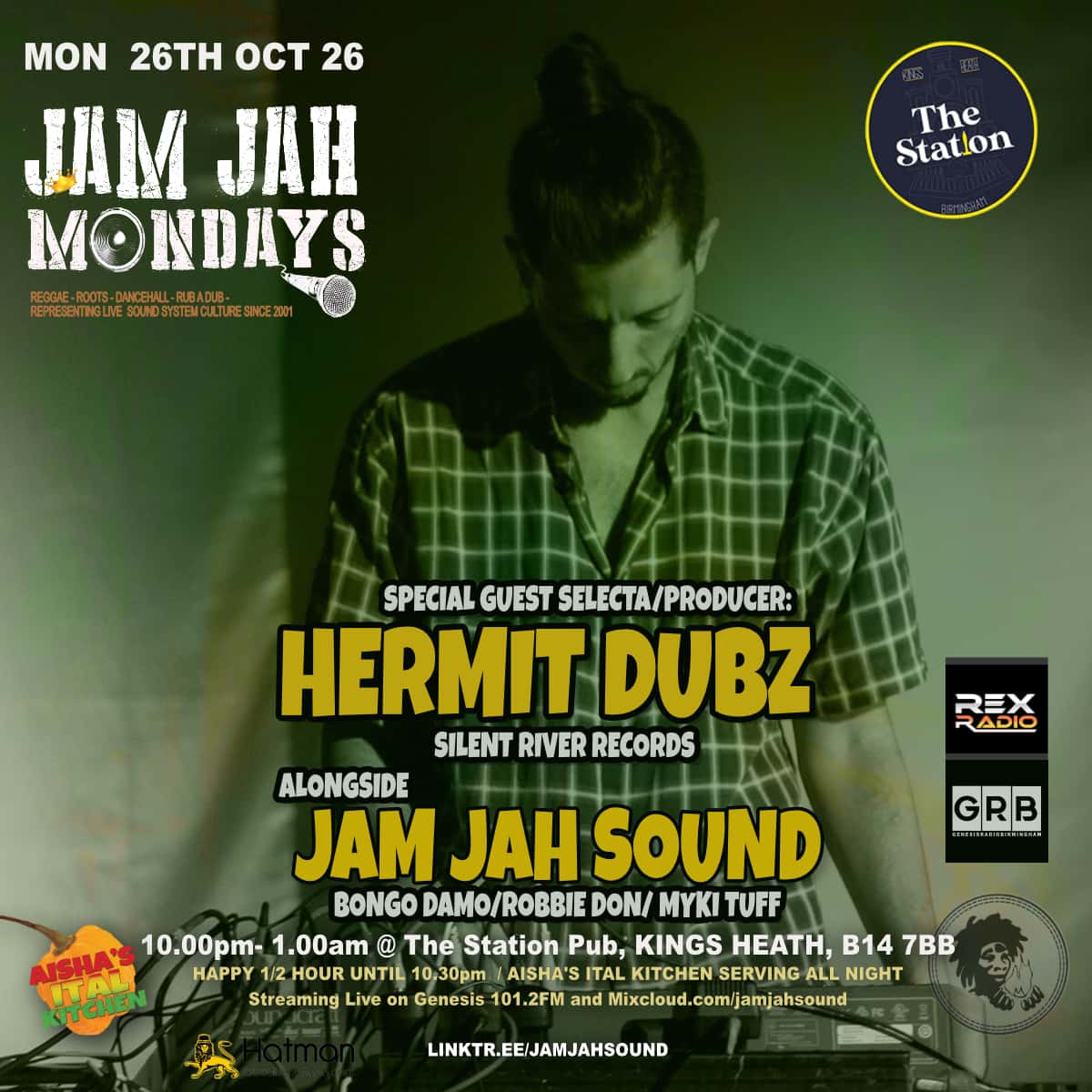 Jam Jah Mondays ft Hermit Dubz