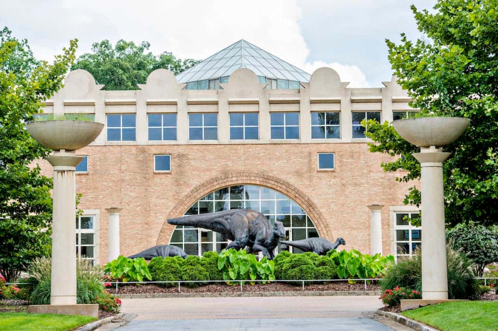 Exhibitions at Fernbank: WildWoods, The Secret World of Elephants and Sunken Treasures, Ancient Seas