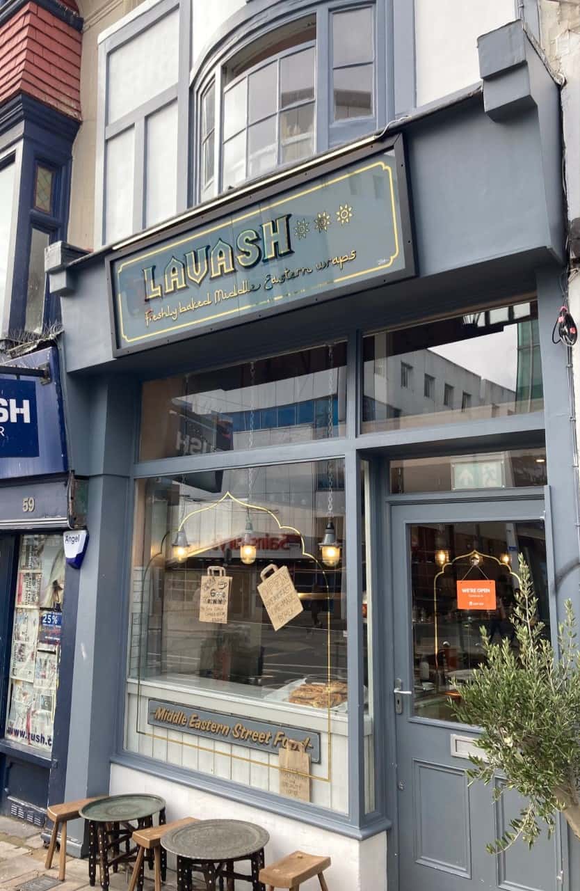 Cocina de Oriente Medio en Lavash North Street Brighton