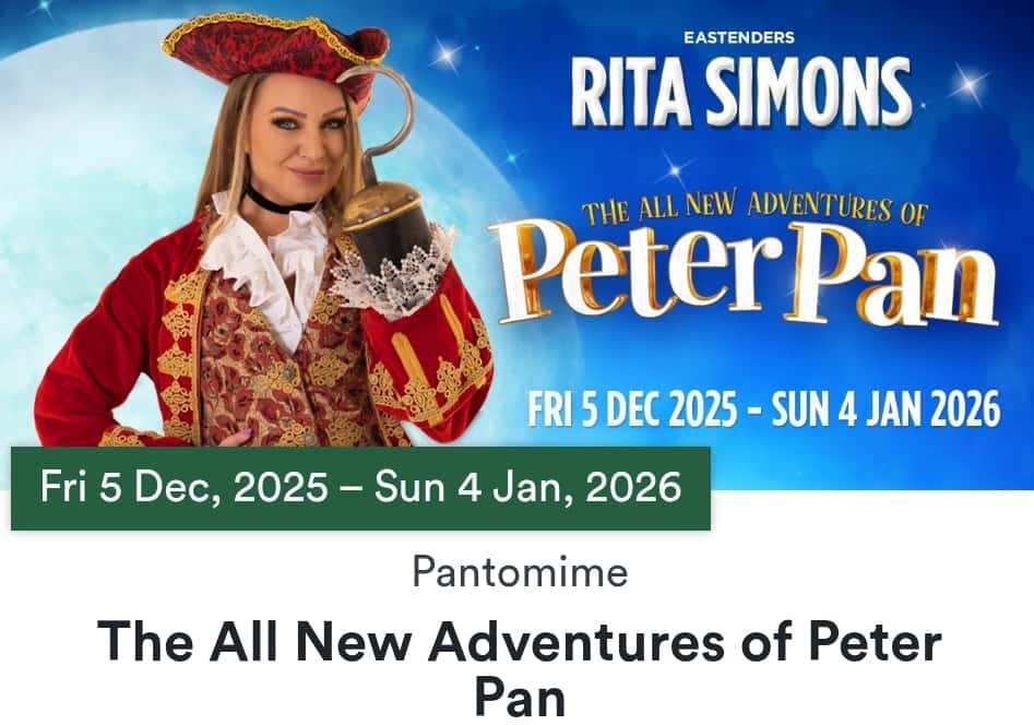 The All New Adventures of Peter Pan Pantomime 2026