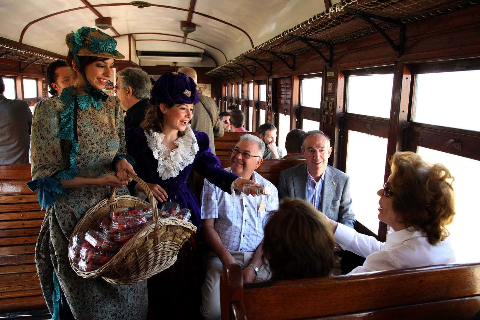 El Tren de la Fresa: temporada otoñal entre Madrid y Aranjuez