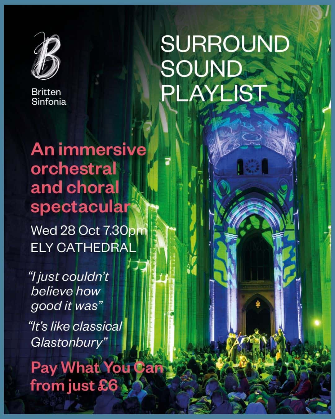 Britten Sinfonia's immersive night at Ely Cathedral