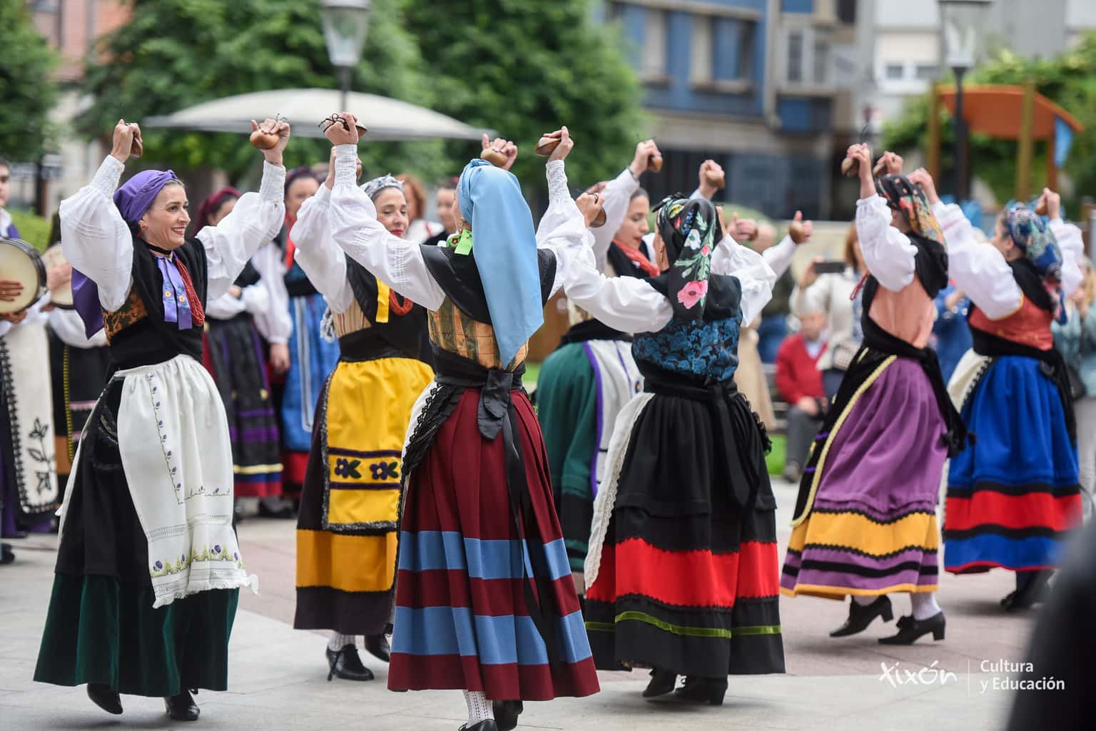 Actuación de la Banda de Gaitas Magüeta en la Fiesta de la Música 2026