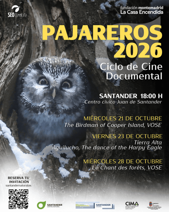 Pajareros: cine documental sobre fauna en Santander